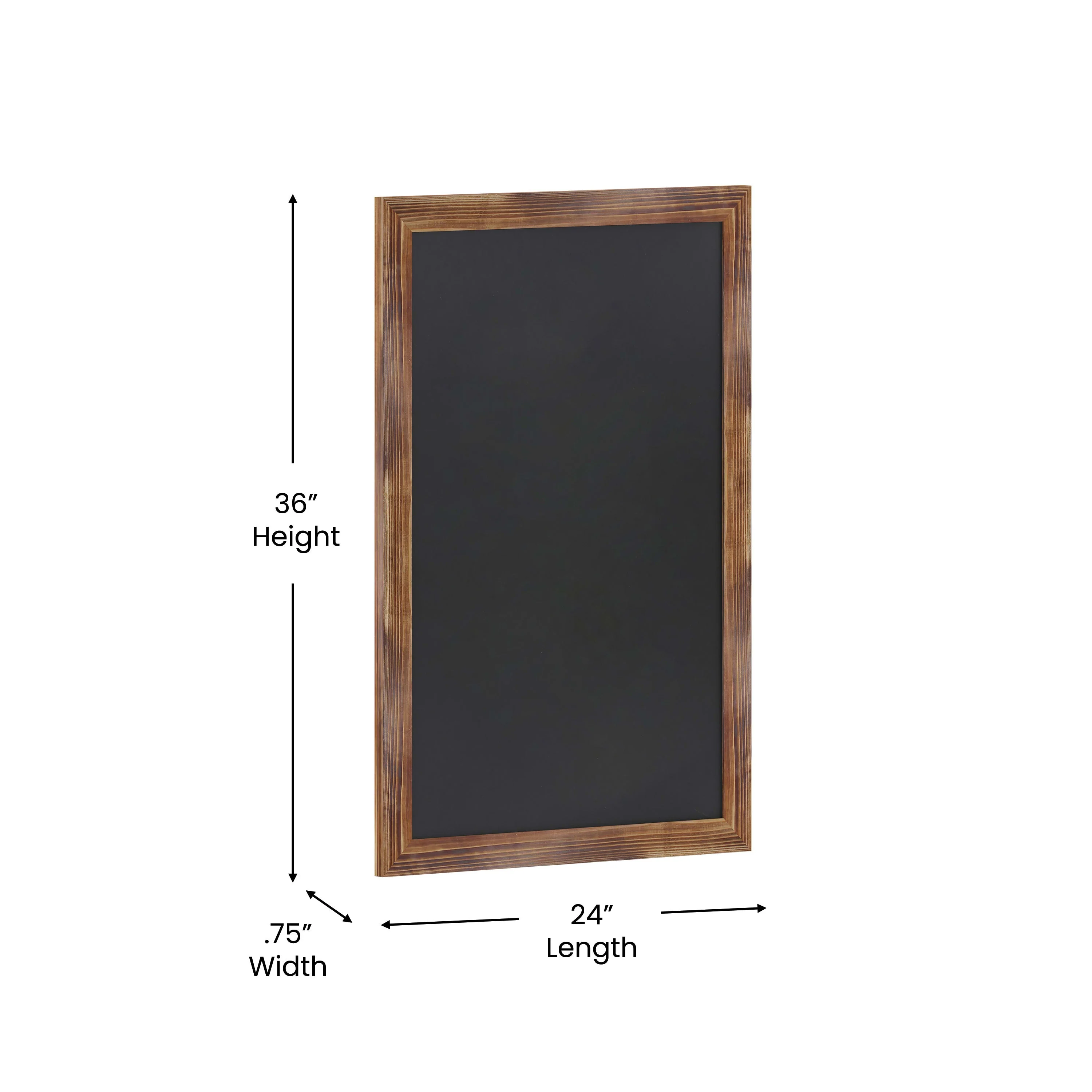 Canterbury Wall Mount Magnetic Chalkboard Sign with Eraser, Hanging Wall Chalkboard Memo Board for Home, School, or Business - Image 104
