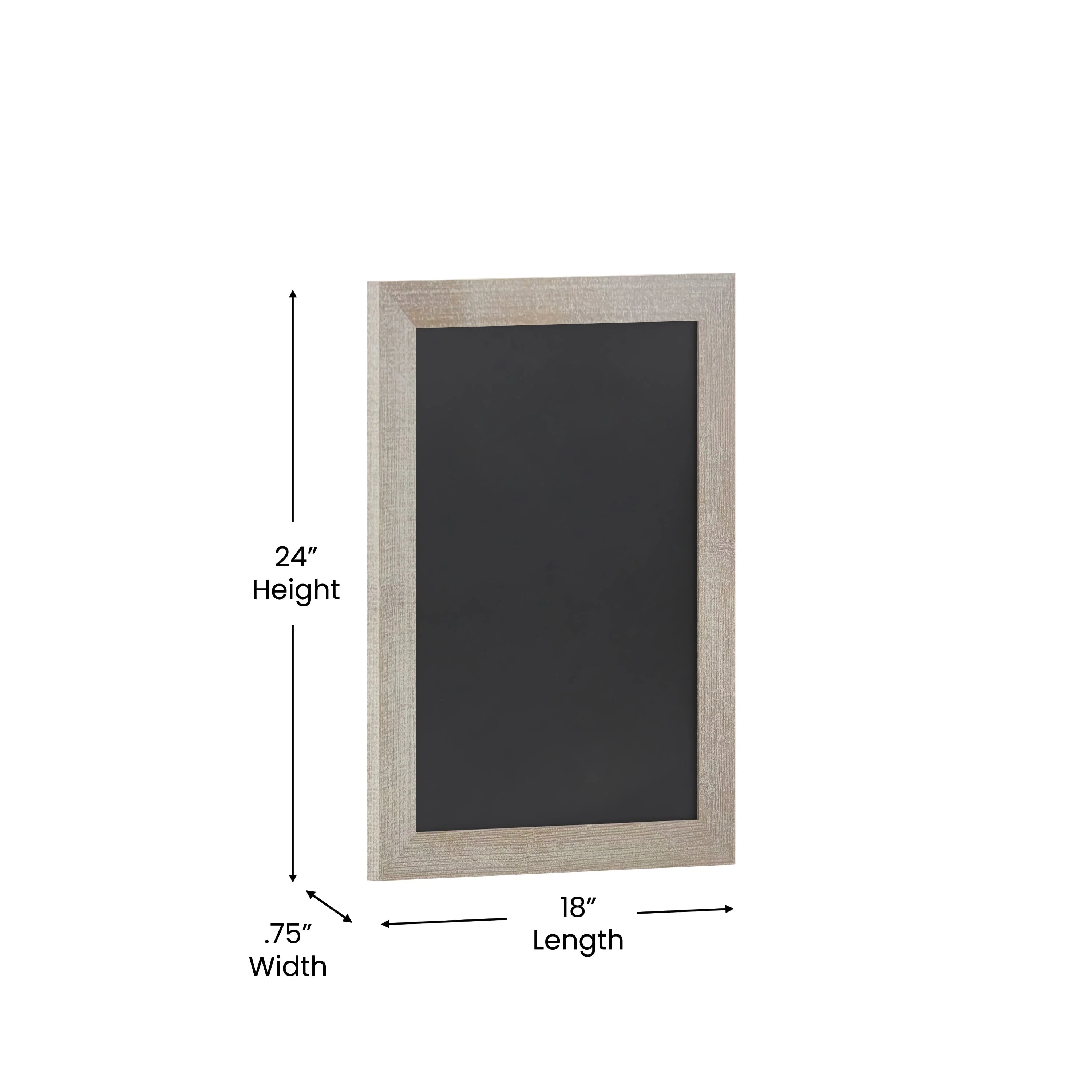 Canterbury Wall Mount Magnetic Chalkboard Sign with Eraser, Hanging Wall Chalkboard Memo Board for Home, School, or Business - Image 77
