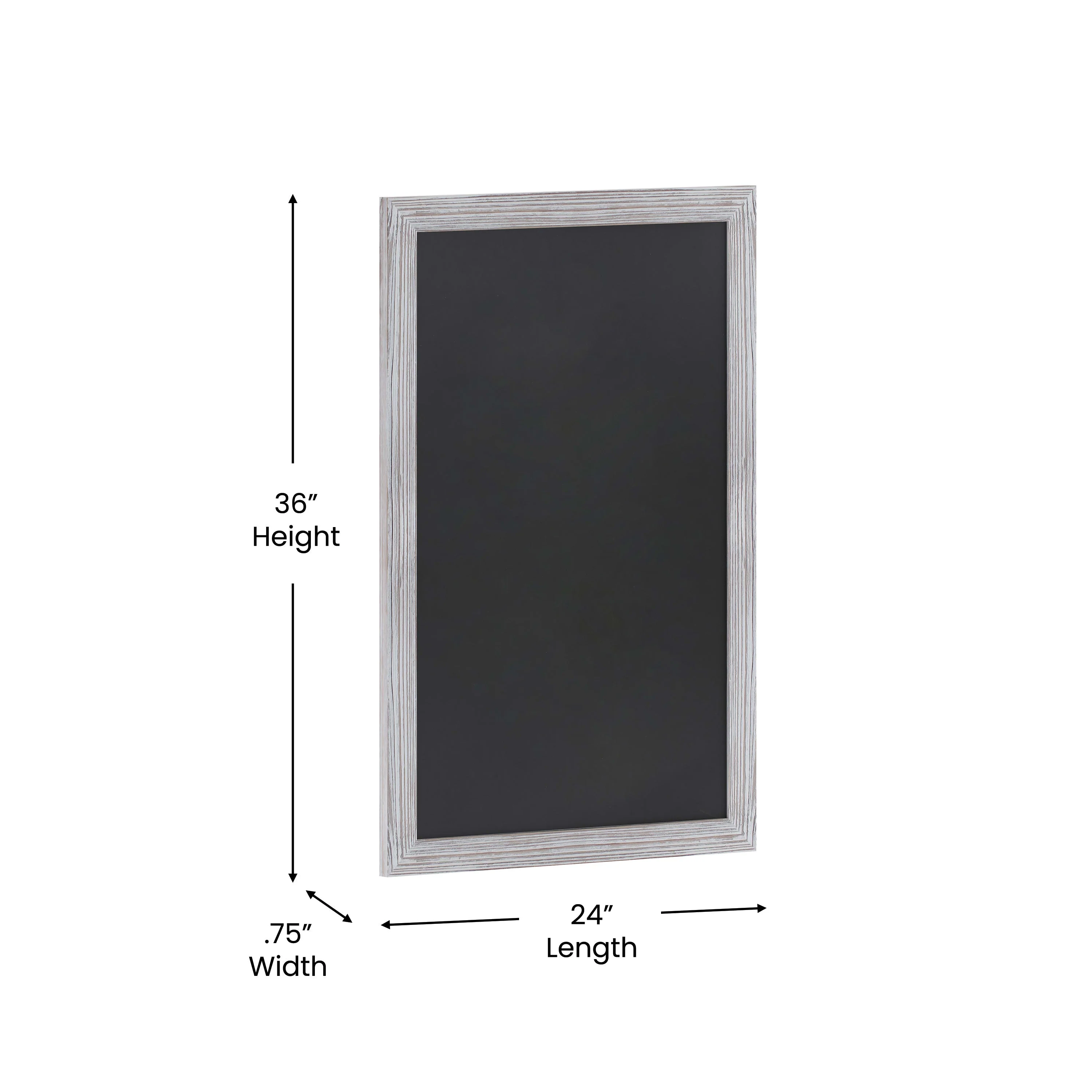 Canterbury Wall Mount Magnetic Chalkboard Sign with Eraser, Hanging Wall Chalkboard Memo Board for Home, School, or Business - Image 95