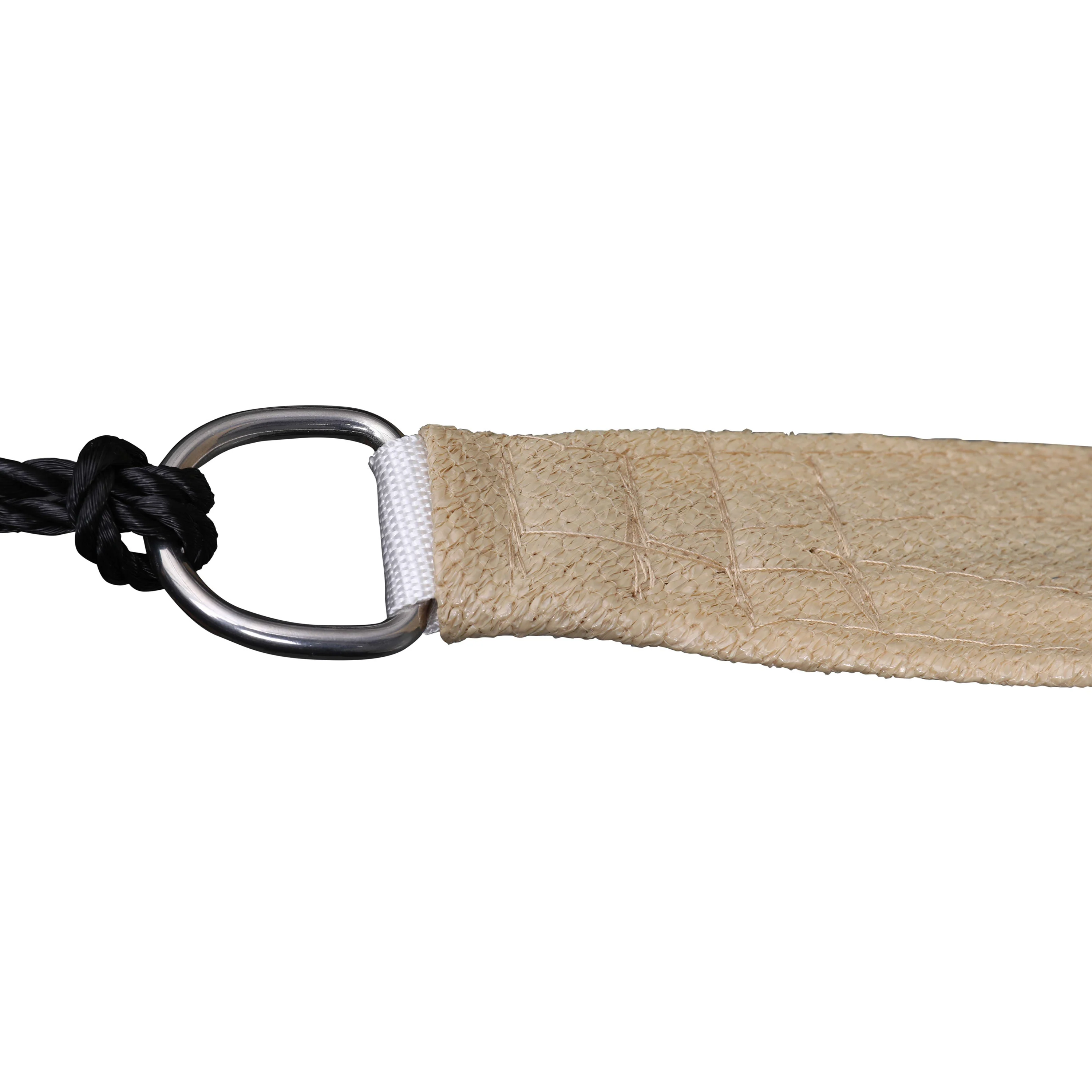 Palmetto Rectangle Sun Sail Shade Canopy with Included Nylon Attachment Ropes - Image 9