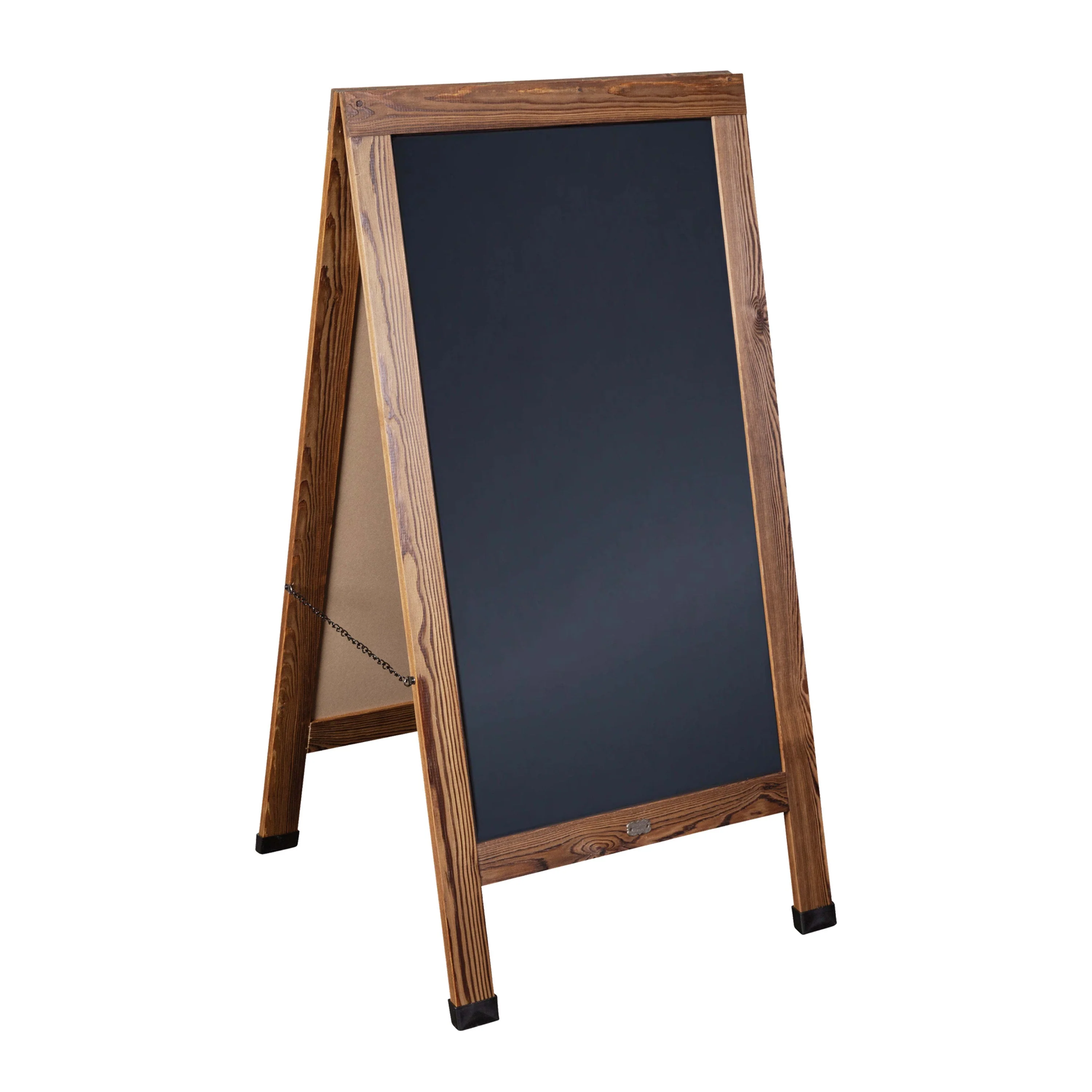 Canterbury Wooden Indoor/Outdoor A-Frame Magnetic Chalkboard Sign Set with 8 Chalk Markers, 10 Stencils, Eraser, and 2 Magnets - Image 107