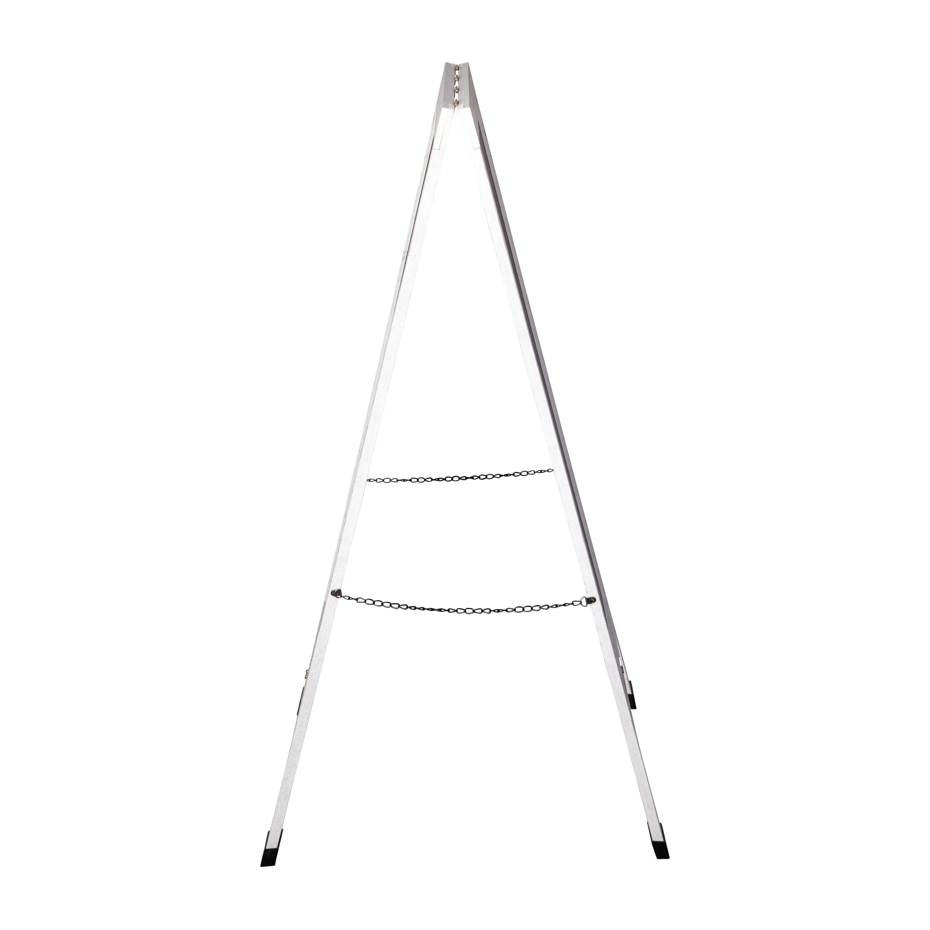 Canterbury Wooden Indoor/Outdoor A-Frame Magnetic Chalkboard Sign Set with 8 Chalk Markers, 10 Stencils, Eraser, and 2 Magnets - Image 75