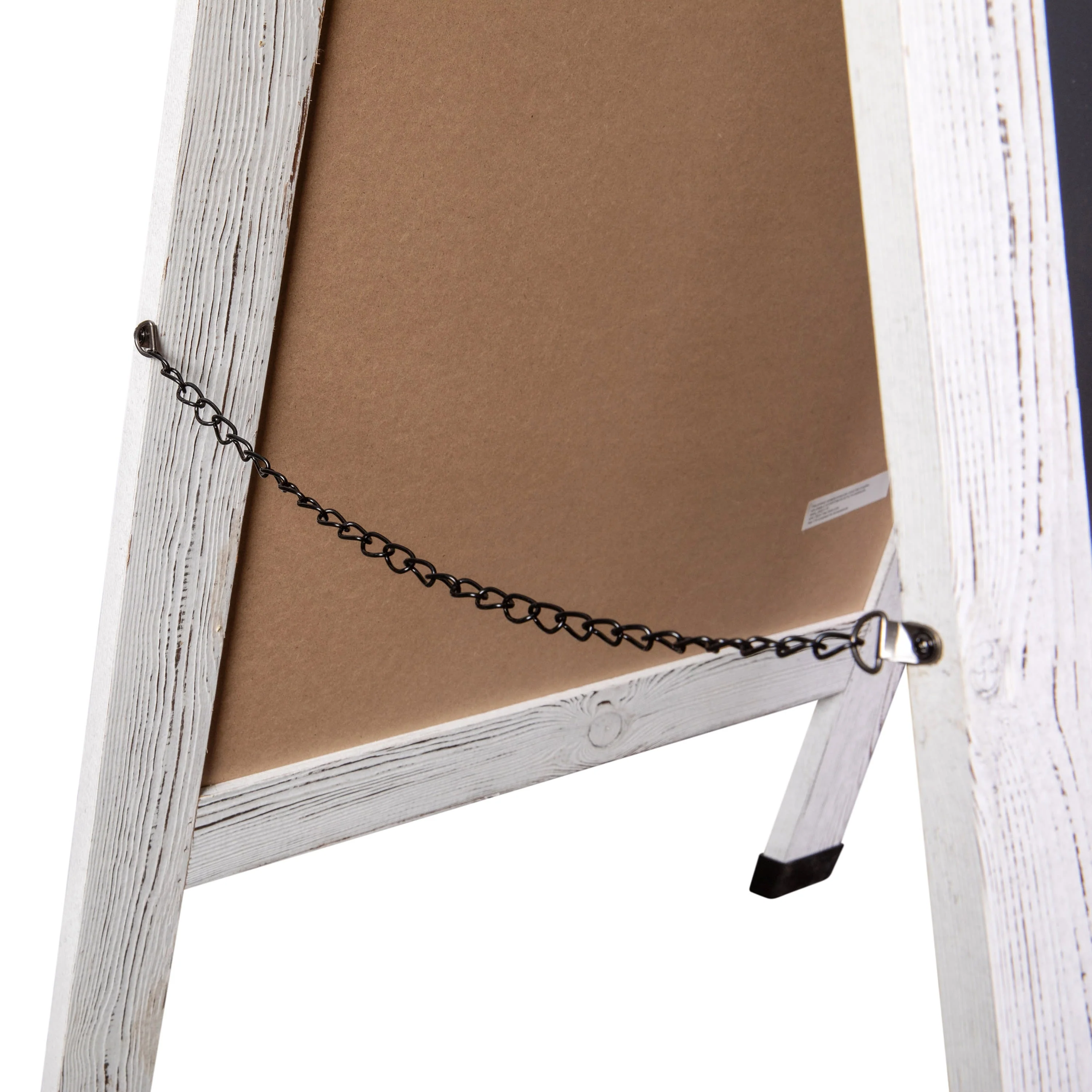 Canterbury Wooden Indoor/Outdoor A-Frame Magnetic Chalkboard Sign Set with 8 Chalk Markers, 10 Stencils, Eraser, and 2 Magnets - Image 76