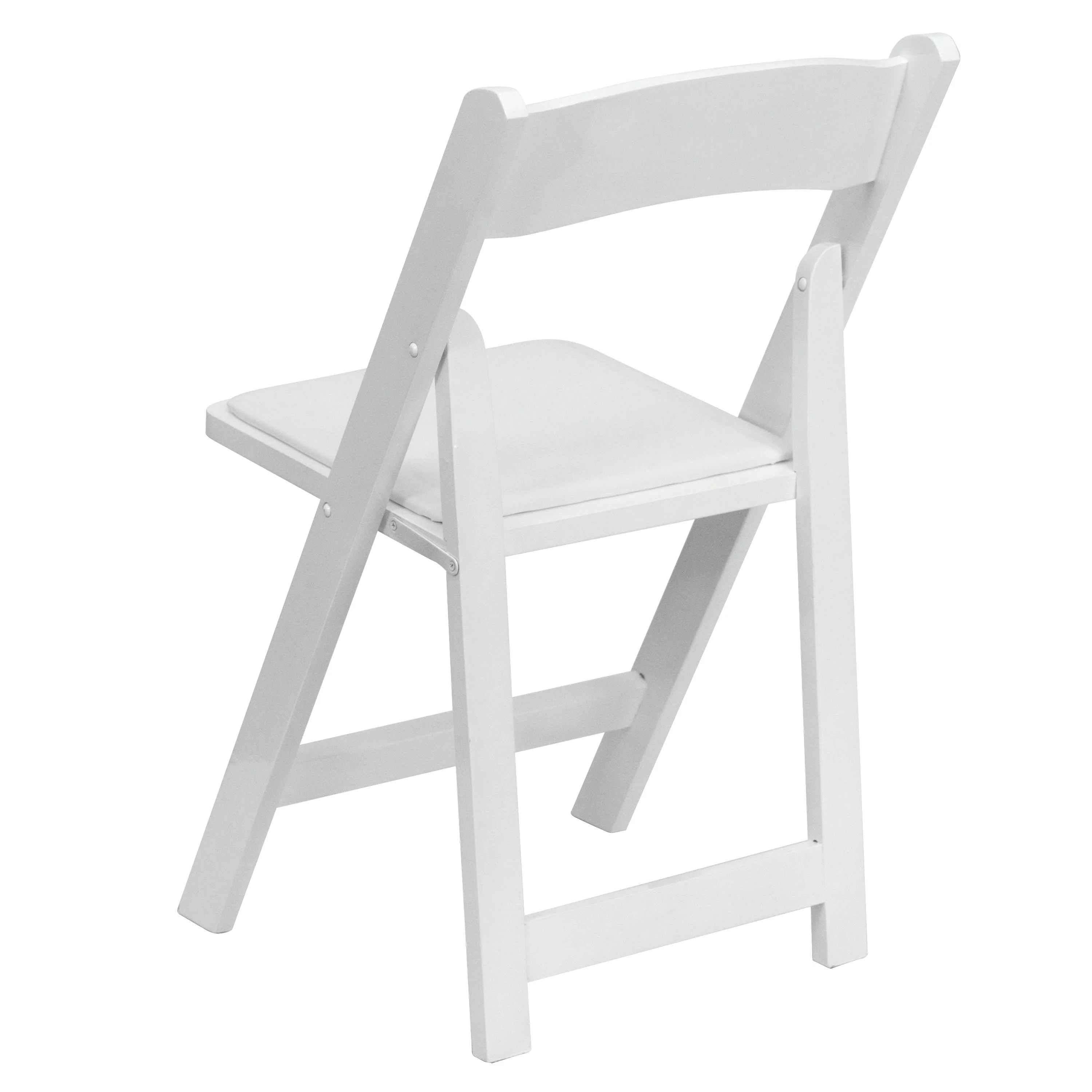 HERCULES Series Wood Folding Chair with Vinyl Padded Seat - Image 19