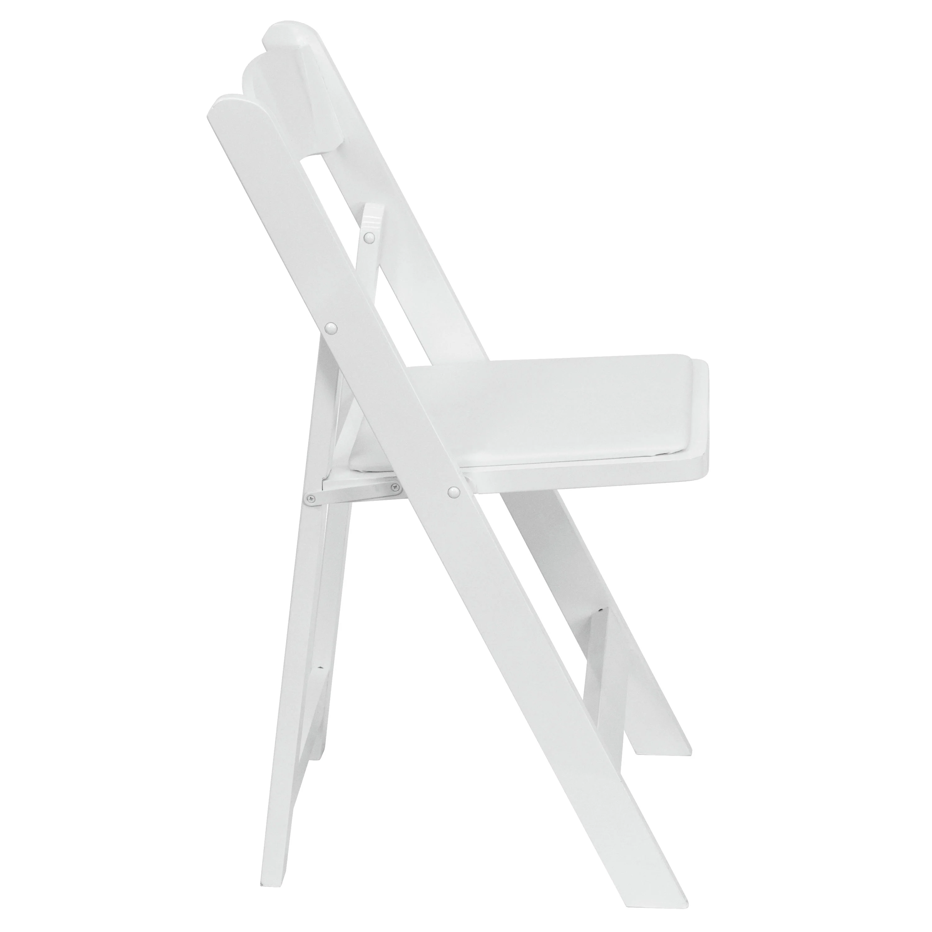 HERCULES Series Wood Folding Chair with Vinyl Padded Seat - Image 21