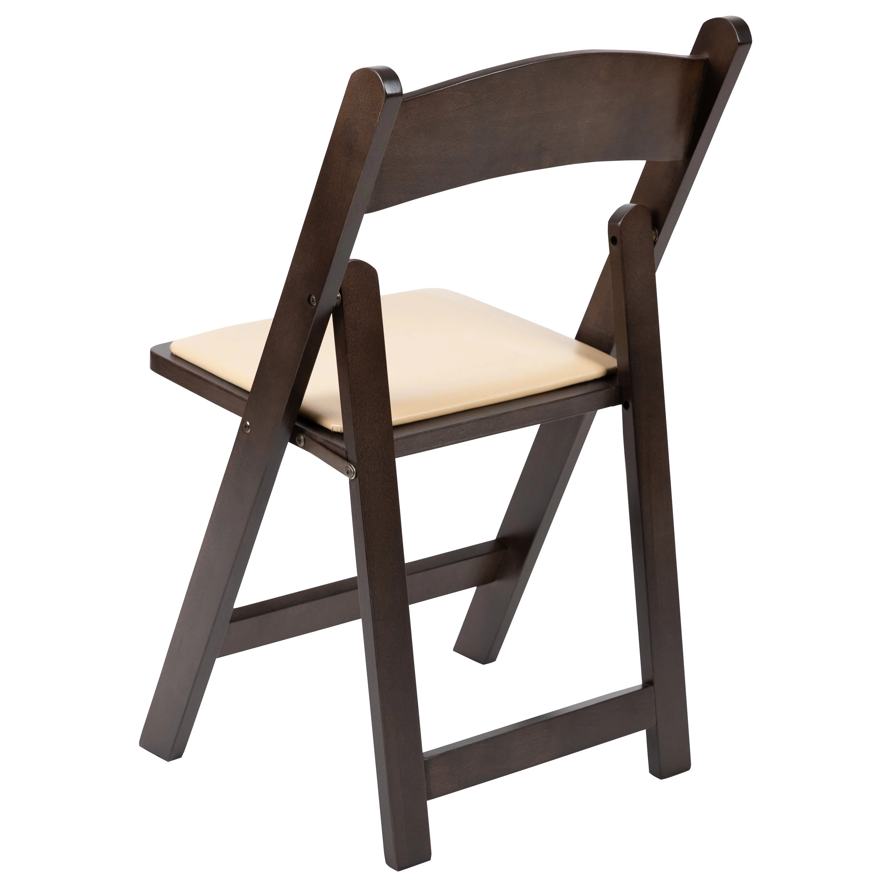 HERCULES Series Wood Folding Chair with Vinyl Padded Seat - Image 31