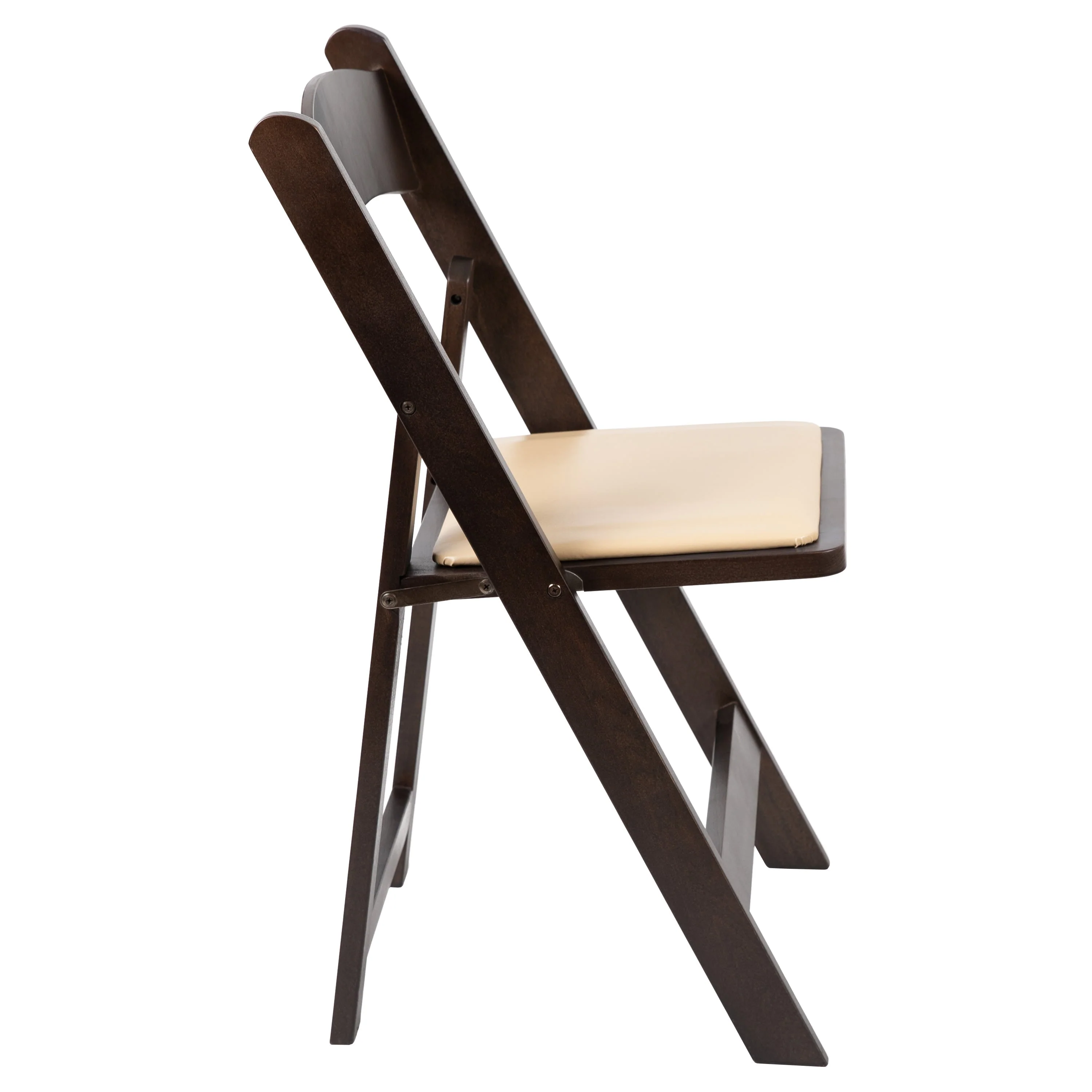 HERCULES Series Wood Folding Chair with Vinyl Padded Seat - Image 33