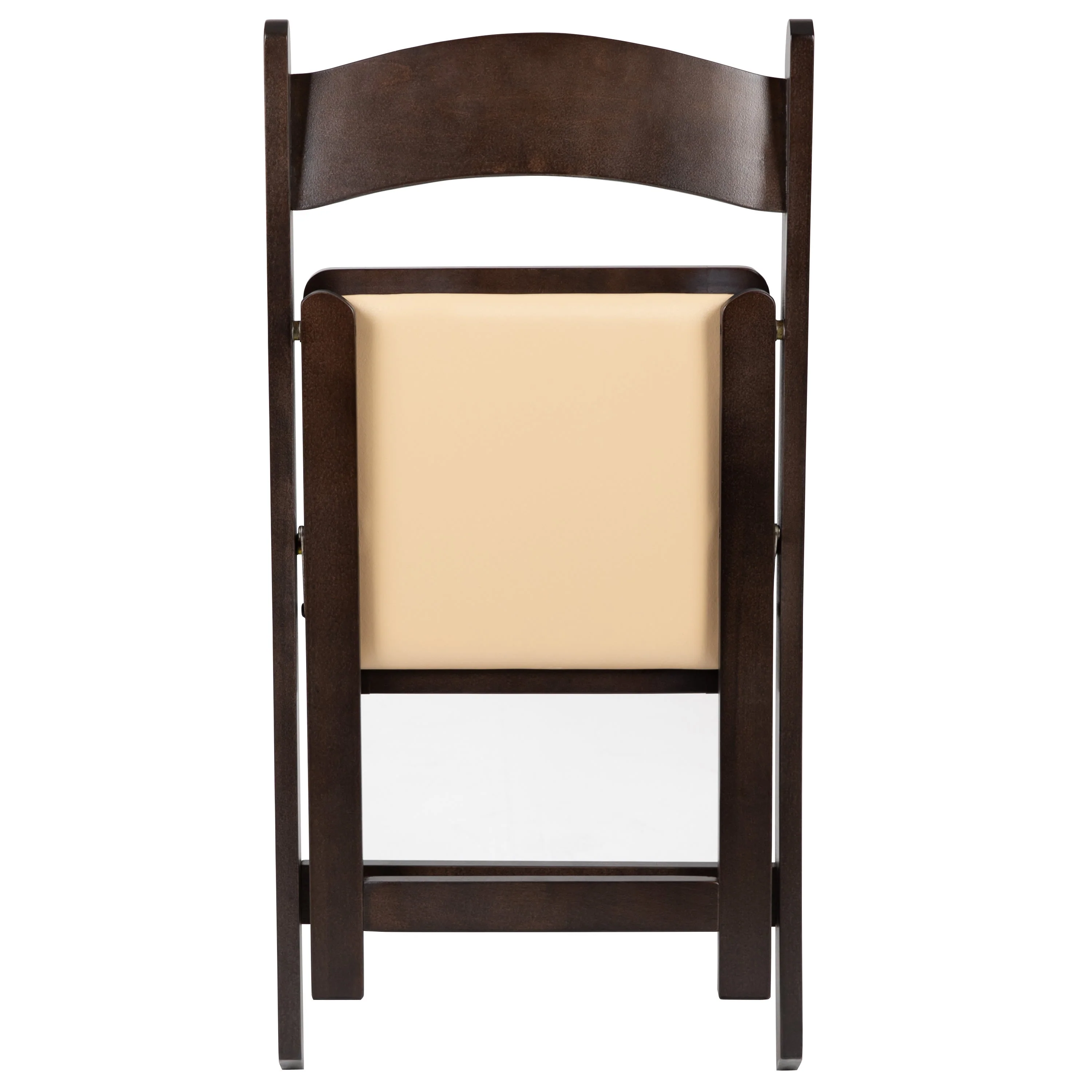 HERCULES Series Wood Folding Chair with Vinyl Padded Seat - Image 37